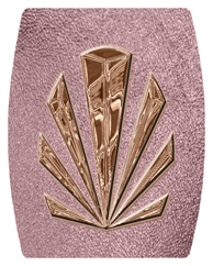 DAREC 602 BZ SH OR Bronze Sunburst Shimmer Orchid Background